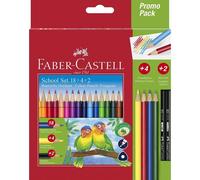 Faber Castell 201597 Ensemble Scolaire 18 + 4 + 2