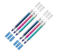 Faber-Castell 205079 - Set d'effaceurs d'encre, pointe d'effacement et de correction F, 6 effaceurs d'encre