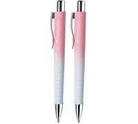 Faber-Castell 205216 - Stylo à bille Poly Ball Sunset, 2 pièces, avec mine XB interchangeable, indélébile