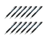 Faber-Castell 205219 - Stylo à encre gel uni-ball Signo, 12 roller, couleur d'encre noire, largeur de ligne 0,4 mm