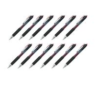 Faber-Castell 205219 - Stylo à encre gel uni-ball Signo, 12 roller, couleur d'encre rouge, largeur de ligne 0,4 mm