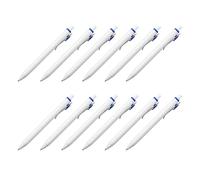 Faber-Castell 205224 - Stylo à encre gel uni-ball ONE, 12 roller, couleur d'encre bleue, largeur de ligne 0,4 mm