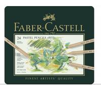 FABER CASTELL 24 PITT PASTEL PENCILS ART CRAYON ARTISTE DESSIN PRO DRAW STYLISME