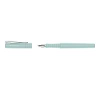 Faber-Castell Stylo-plume Poly Pen 241011 Corps bleu caribéen, plume fine, prise ergonomique