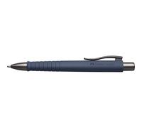 Faber-Castell 241189 - Stylo à bille Poly Ball, bleu marine urbain, 1 pièce, avec recharge remplaçable, indélébile