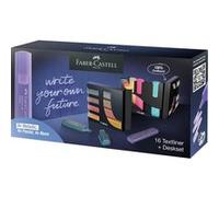 Faber-Castell 254603 marqueur 16 pièce(s) Pointe biseautée Métallique, Multicolore, Pastel Multicolore G