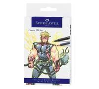 Faber-Castell 267191 Coffret Cadeau De Stylos Et Crayons Crayon À La Mine De Graphite Carton Noir