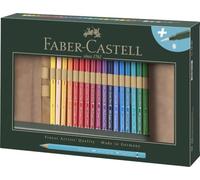 Faber-Castell – Crayons de couleur aquarellables Albrecht Dürer 30 crayons – trousse rouleau