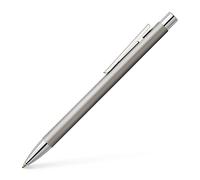 Faber-Castell 342120 - Stylo à bille Neo Slim acier inoxydable, épaisseur de mine M, argent mat