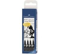 Faber-Castell – Feutres Pitt Artist Pen – Lot de 4