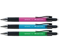 Faber-Castell GRIP MATIC 1377 Crayon rétractable 0.7 mm rétractable avec gomme