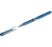 Faber - Castell 510366 Signo Broad Um - 153 Lot De 12 Stylo À Bille À Encre Gel 0,7 Mm Bleu Métallique