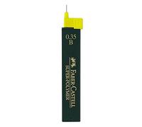 Faber-Castell 511202 Lot de 12 Mines Super Polymère 0,35 mm B