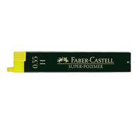 Faber-Castell 511202 Lot de 12 Mines Super Polymère 0,35 mm B