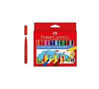 Faber-Castell 554312 - Set de feutres Jumbo, 12 feutres dans un étui en carton