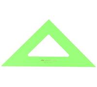 Faber-Castell 566 Équerre de 21 cm vert