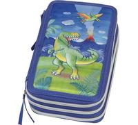 Faber-Castell 573041 - Trousse Scolaire Triple - Dinosaure