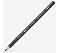 Faber-Castell Crayons Graphite Aquarelle Mine 3,3 mm 2B Noir - Lot de 6