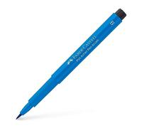 Faber-Castell 602114 Pitt Artist Feutre Pinceau Stylo B Bleu Phtalo