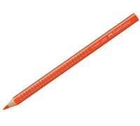 Faber-Castell Crayon de couleur Jumbo Grip 621816 – 3,8 mm – Orange cadmium