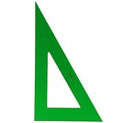 Faber-Castell 666 Équerre de 42 cm, couleur Verte