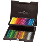 Faber-Castell Albrecht Dürer Set de Crayons Aquarelle 72 Couleurs - Boîte en Bois de Qualité Artiste