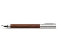 Faber-Castell Ambition Stylo Plume Largeur De Trait M Poirier/Marron