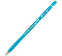 Faber-Castell Art & Graphic Polychromos Crayon de couleur (145) Bleu Phthalo clair pour l'art, l'artisanat, le dessin, les croquis, la maison, l'école, l'université, le coloriage