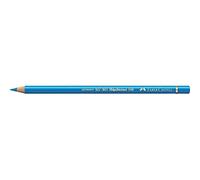 Faber-Castell Art & Graphic Polychromos Crayon de couleur (152), bleu phtalo moyen, pour art, artisanat, dessin, croquis, maison, école, université, coloriage