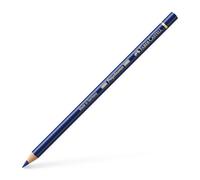 Faber-Castell Art & Graphic Polychromos Crayon de couleur (247), bleu indanthrène, pour art, artisanat, dessin, croquis, maison, école, université, coloriage