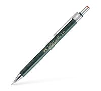 Faber Castell B-136900 Porte-mine TK-Fine avec gomme et 3 mines fines, graduation HB, trait 0,9 mm, noir