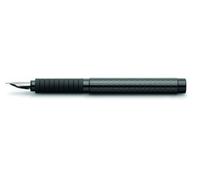Faber-Castell - Basic - Stylo Plume - Plume Fine - Carbone - Noir Import Royaume Uni