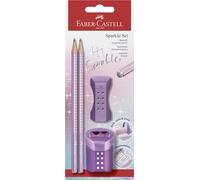 Faber-Castell Bleistift-Set Grip Sparkle B