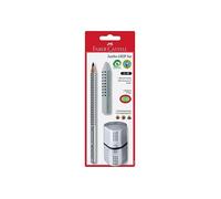 Faber-Castell Blister Crayon Graphite Jumbo Set Argent