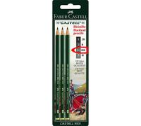 Faber-Castell Blister Crayons Castell 9000 Hb 3x