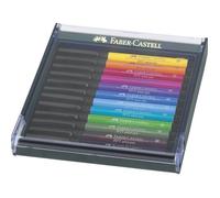 FABER-CASTELL Boîte de 12 feutres basic