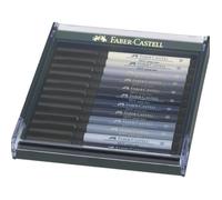 Faber-Castell Boîte De 12 Feutres Gris