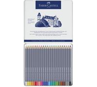 Faber Castell Metal Case 24 Watercolors Multicolore