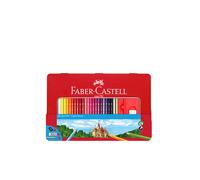 FABER-CASTELL Boîte de crayons de couleur hexagonale (48 pièces) multicolore