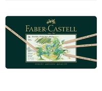 Faber-Castell Crayons Pitt Pastel Boîte métal 36 couleurs