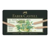 Faber-castell boîte métal 12 crayons pastel pitt G
