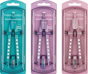 Faber-Castell Boussole à réglage rapide Factory Sparkle