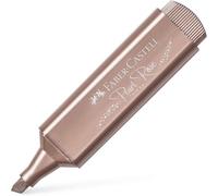 FABER CASTELL CAJA DE MARCADORES FLUORESCENTES TEXTLINER 46 154626/10 UNIDADES/ROSA METLICO