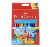 Faber-Castell Château Lot de 12 feutres lavables