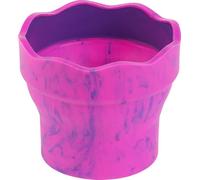 Faber-Castell Gobelet à eau Clic&Go 181527 Rose marbré