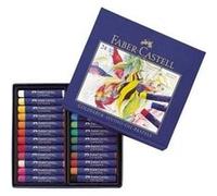 Faber-castell - coffret cartonné 24 pastels a lhuile goldfaber G