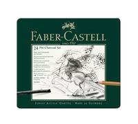 Faber-Castell Set Pitt Charcoal 24 Pieces G
