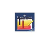 Faber-Castell – Pastels secs 128324 – 24 couleurs, carrés tendres