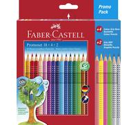 Faber-Castell Colour Grip 201540 Kit Promotionnel de crayons de couleur 18+4+2 2