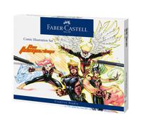 Faber-Castell - Comic Illustration Set, 15 Pieces (167195)